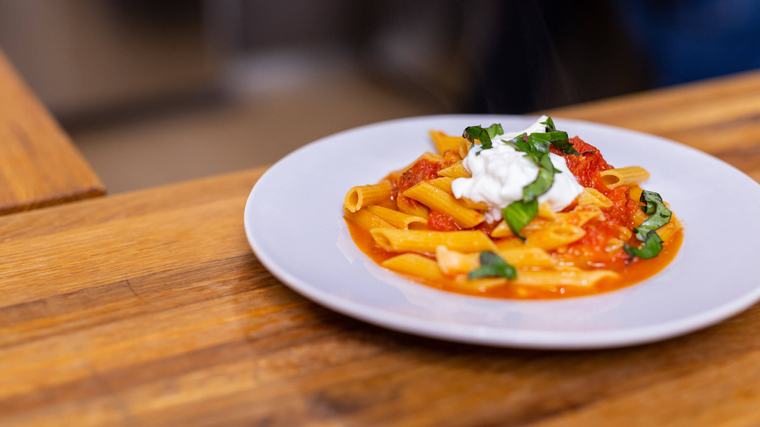 Image of Pasta Pomodoro with Burrata