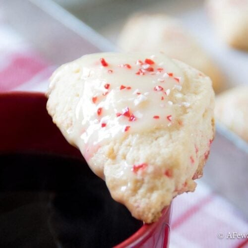 Image of White Chocolate Peppermint Latte Scones