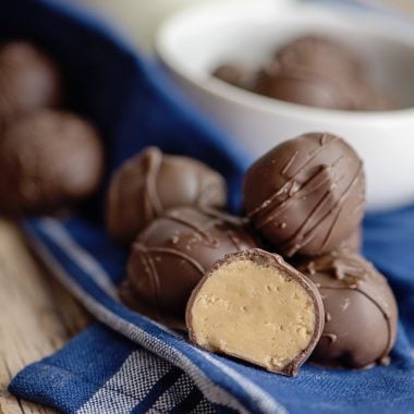 Image of Chocolate Covered Peanut Butter Balls