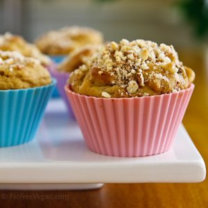 Image of Sugar-Free (or Not) Peach and Vanilla Muffins