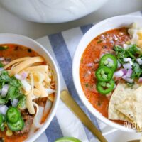 Image of Loaded Taco Soup Made In The Instant Pot