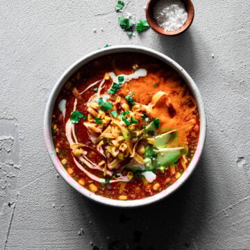 Image of One Pot Enchilada Soup Recipe