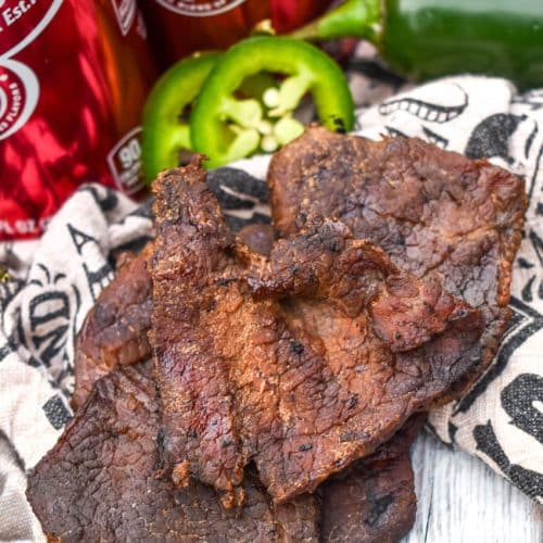 Image of Dr Pepper Jalapeno Smoked Beef Jerky