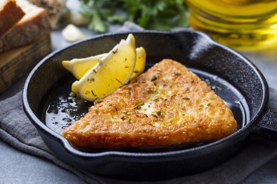 Image of Saganaki (Greek Fried Cheese)