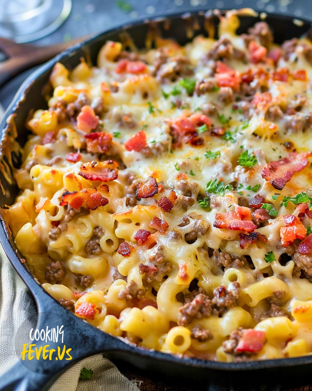 Image of Bacon Cheeseburger Casserole