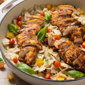 Image of Garlic Parmesan Pasta With Chicken