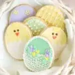 Image of Decorated Easter Egg Cookies