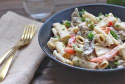 Image of One Pot Philly Cheese Steak Pasta