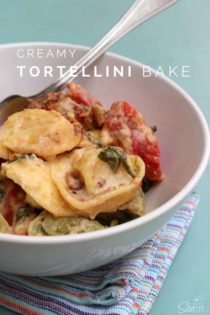 Image of Creamy Tortellini Bake