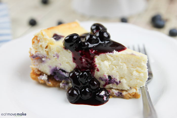 Image of Blueberry Lemon Cheesecake