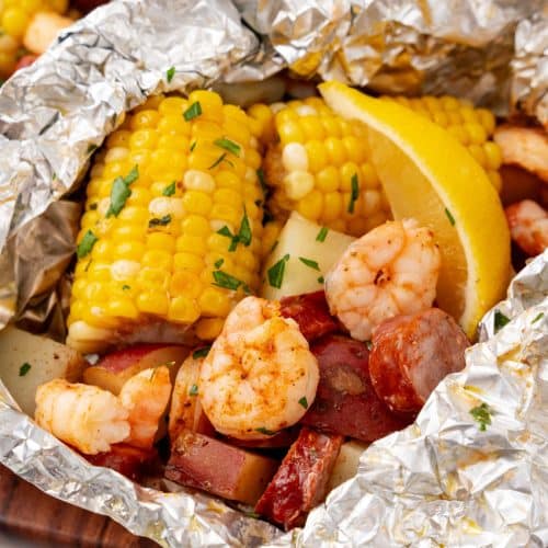 Low Country Boil Foil Packets
