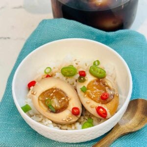 Korean Soy Marinated Eggs (Mayak Gyeran)