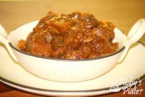 Image of Tongue Moilee Curry in a Pressure Cooker
