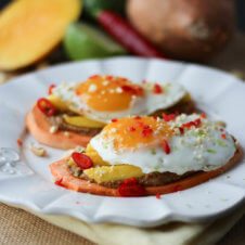 Image of Sweet Potato Toast – 3 Ways! | Gluten Free, Paleo, Vegan Option
