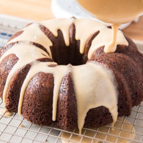 Image of Chocolate Bundt Cake with Coffee Glaze
