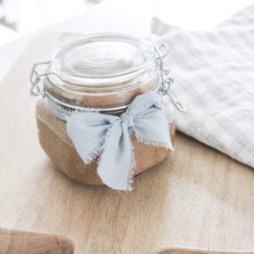 Image of Homemade Vanilla & Honey Brown Sugar Scrub