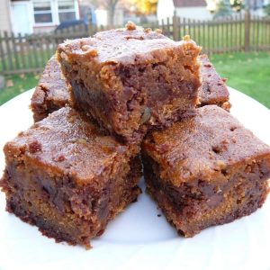 Soft Pumpkin Brownies