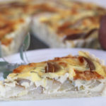 Pear Camembert Sage Tart