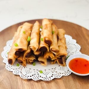 Crab Rangoon Egg Rolls