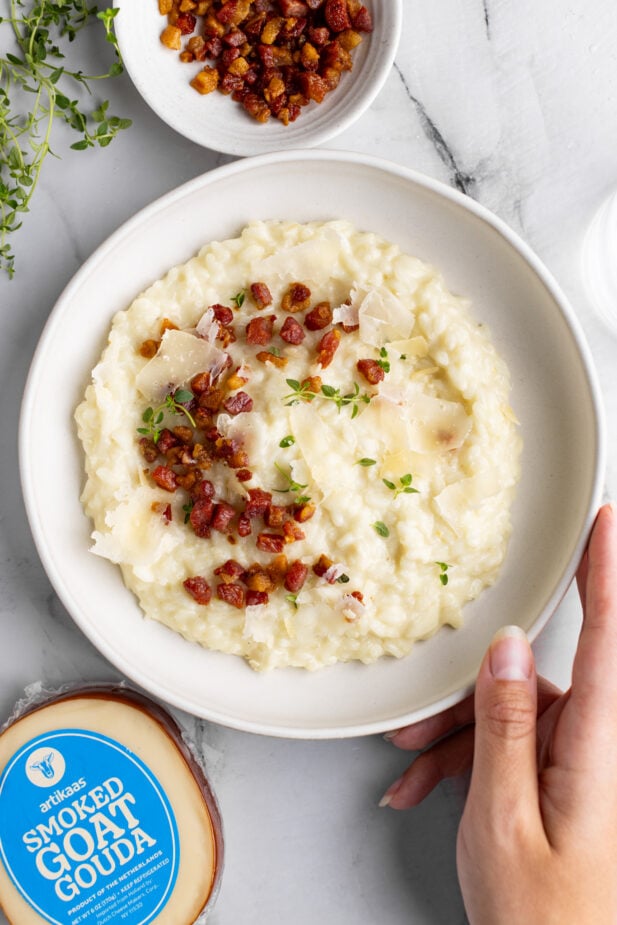 Smoked Gouda Risotto