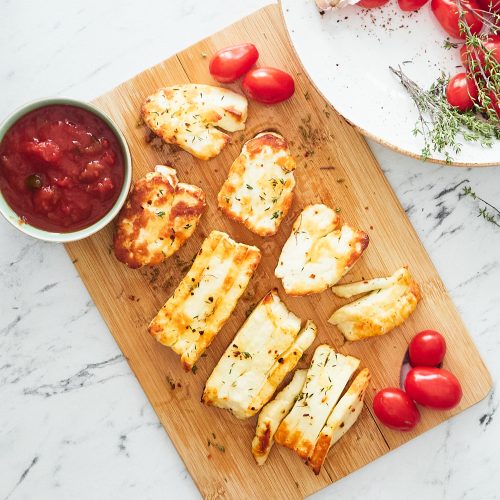 Air Fryer Halloumi