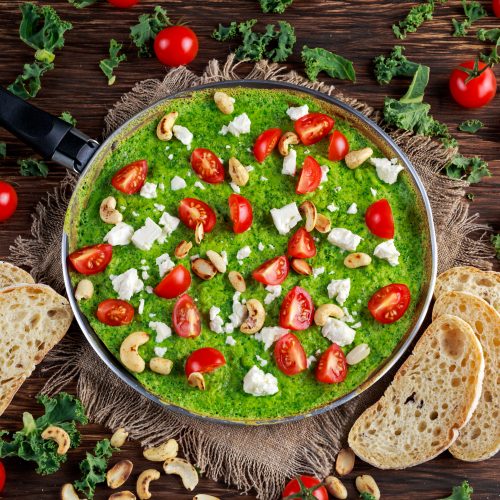 Image of Spinach Omelette Wrap