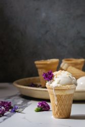Image of Maple Vanilla Vegan Ice Cream Recipe