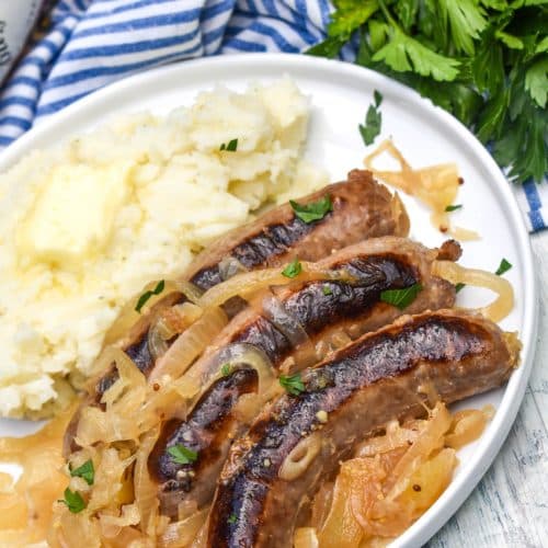 Image of Slow Cooker Brats With Sauerkraut