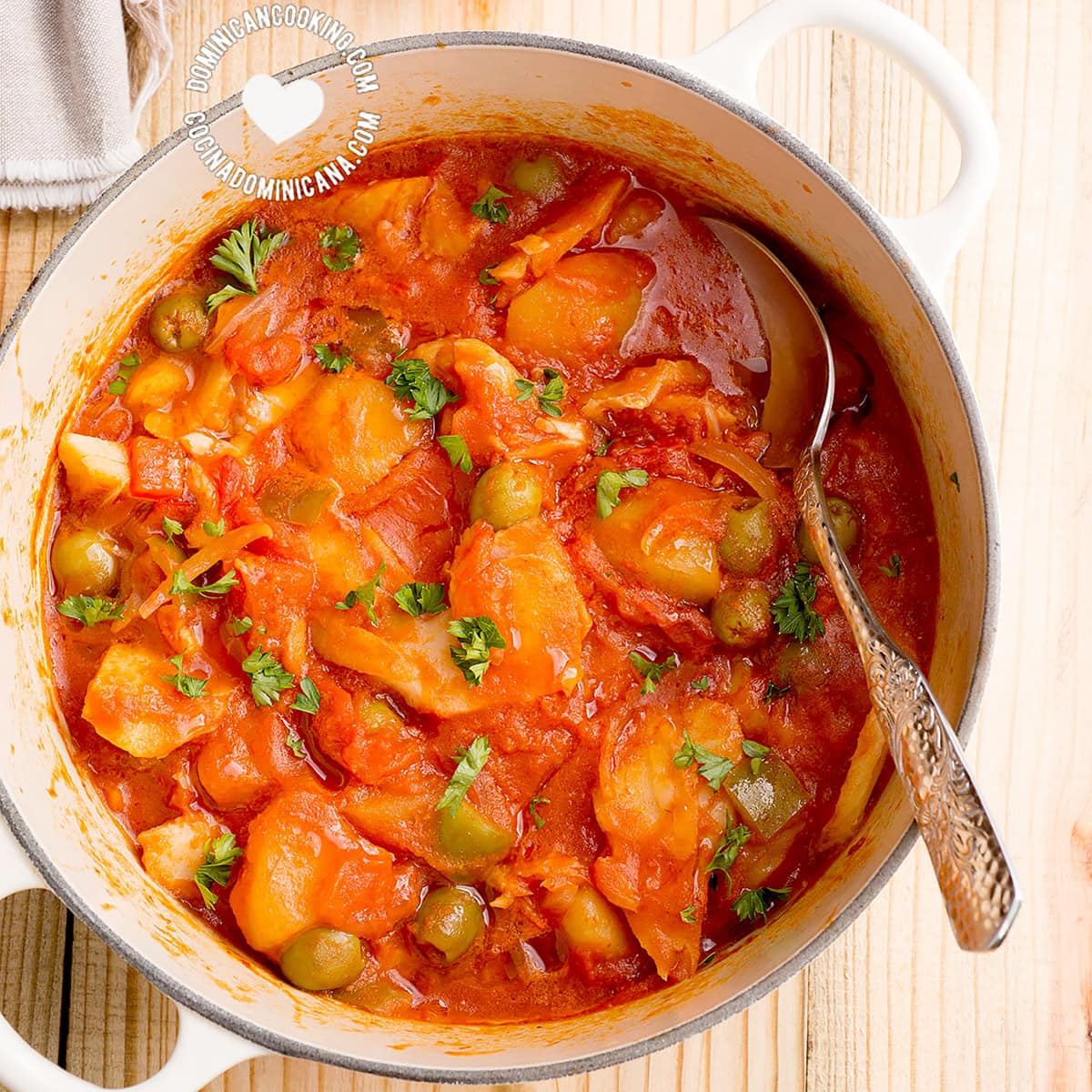 Image of Bacalao Guisado con Papa [Recipe + Video] Salted Codfish