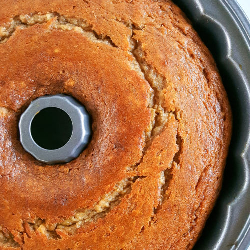 Bundt Pan Sour Cream Banana Bread