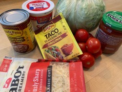 7 layer Mexican dip