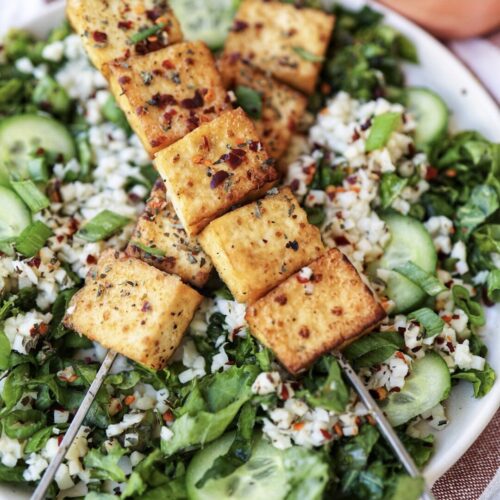 Image of Tofu Peanut Satay