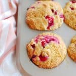 Vegan Cranberry Orange Muffins