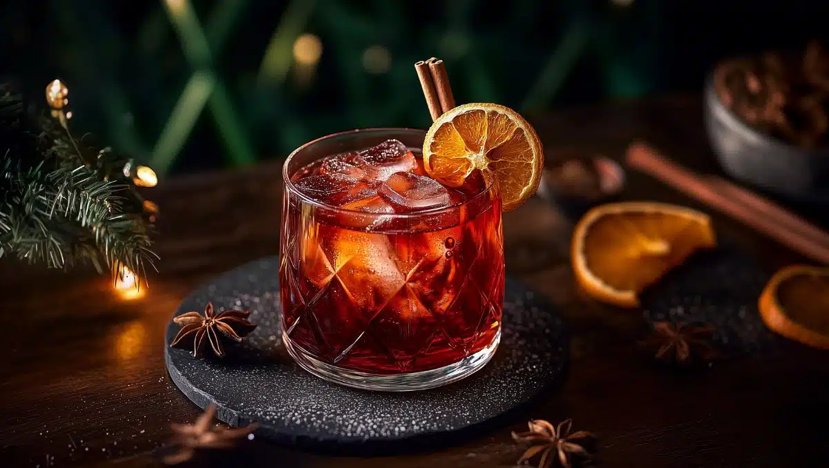 Festive Spiced Negroni