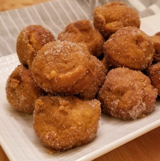 Baked Pumpkin Spice Donut Holes