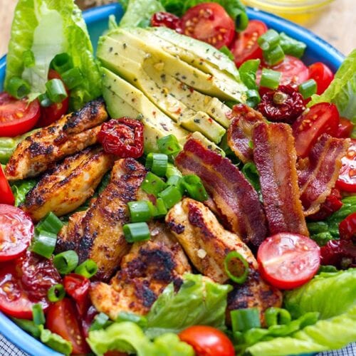 BLT Chicken Salad With Avocado