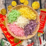 Vietnamese Candied Coconut Ribbons (Mứt Dừa)