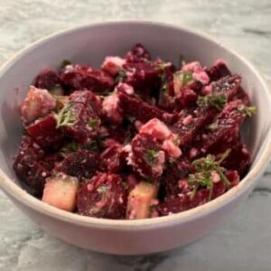 Beet Salad with Feta and Cucumber
