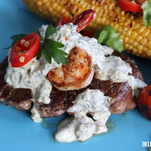 Aussie Steak with Creamy Chimichurri