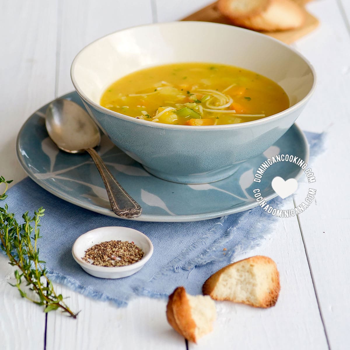 Sopa Boba [Recipe + Video] Vegetable Soup