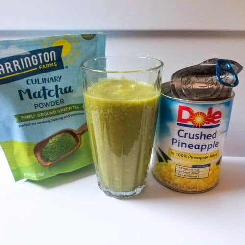 Image of Pineapple Matcha Drink Without Coconut Milk