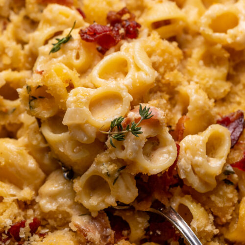 Macaroni and Cheese with Bacon and Gruyère