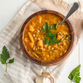 Image of One-Pot Sweet Potato Lentil Stew