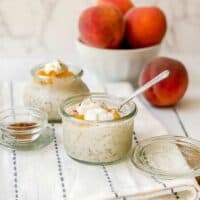 Image of Peach Overnight Oats