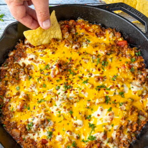One-Pan Hatch Chili-Cheese Dip Recipe