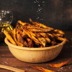 Image of Crispy Sweet Potato Fries in the Air Fryer