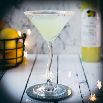 Image of Refreshing Limoncello Vodka Martini