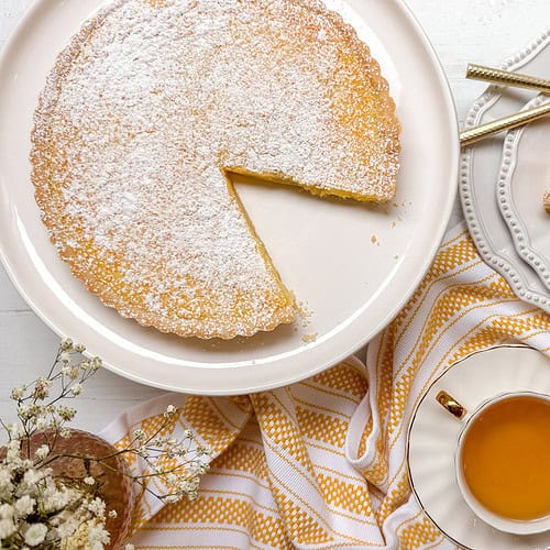 Lemon Custard Tart Recipe