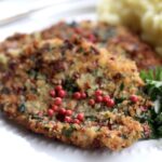 Pink Peppercorn Parsley Pork Schnitzel