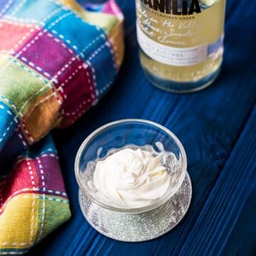 Image of Vanilla Vodka-flavored Whipped Cream